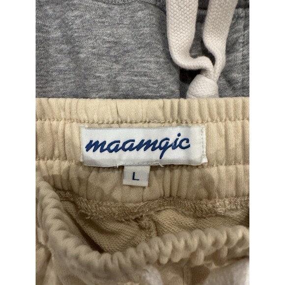 Maamgic Lot Of 5!! Large KnitCozy Knitted Casual Shorts Excellent Condition Zip - Picture 10 of 12